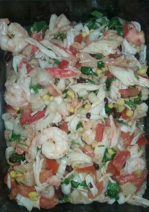 A picture of Mama's Southern Ceviche.