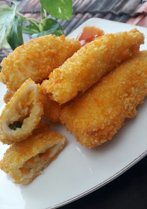Foto resep Roti Tawar Isi Rogout Sayur