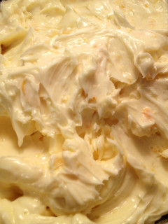 A picture of Whipped Orange Honey Butter.