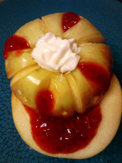 A picture of Apple Yogurt Bowl.