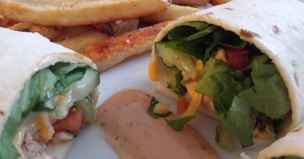 Chipotle Chicken Wrap Recipe by ThatStecksyChef Cookpad