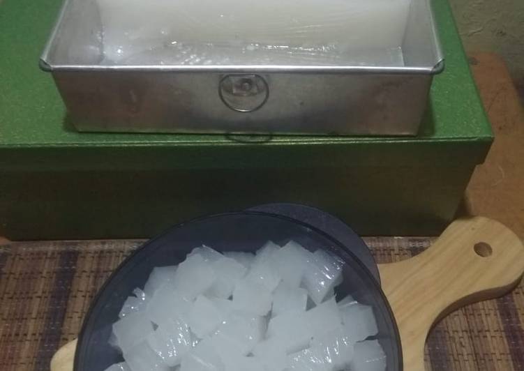 Cara masak Jelly de Coco  yang Enak