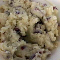 A picture of Mashed potatoes with a kick.
