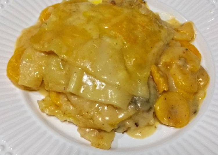 》 Lasanha de banana da terra com gorgonzola - Gozhowgos