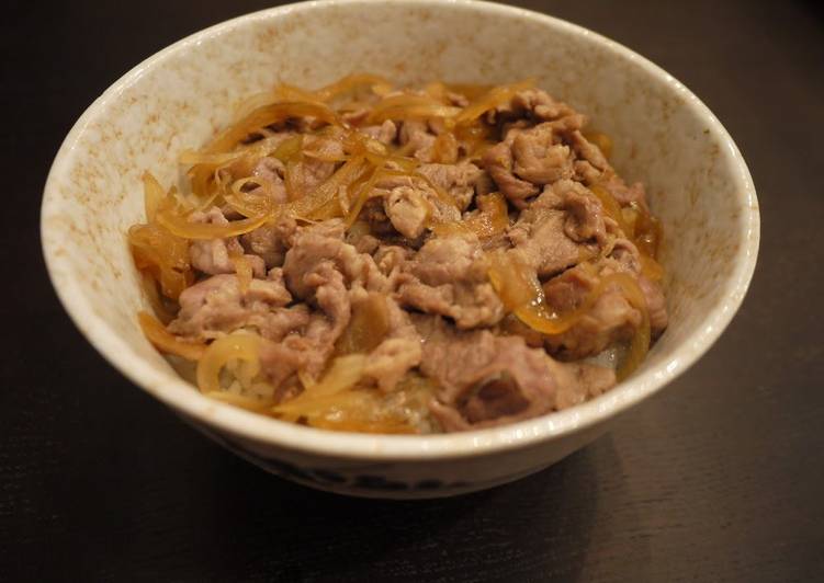 Easiest Way to Make Award-winning Easy Microwave Pork Rice Bowl