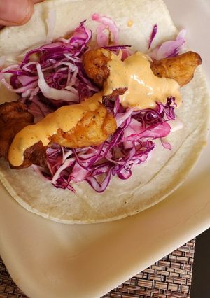 A picture of Shrimp Tacos.