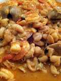 portuguese white beans and seafood (feijoada de marisco)
