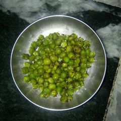 A picture of Fry roast matar.