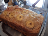 Budín de banana con chips de chocolate ideal para las fiestas 😉