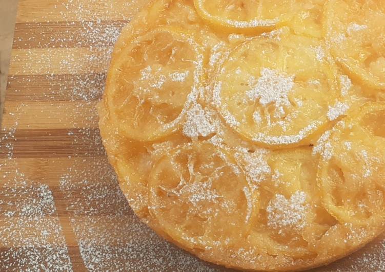 Recipe of Tasty Lemon Upside down cake