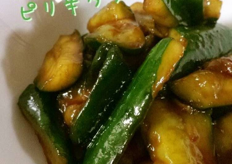 Step-by-Step Guide to Make Favorite Simple &amp; Superb Korean Spicy Cucumbers