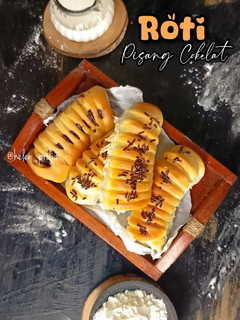 Foto resep Roti Pisang Cokelat