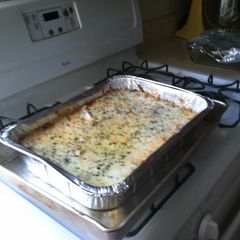 A picture of Hot Orzo Casserole.
