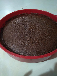 Una foto de Torta de chocolate en microondas