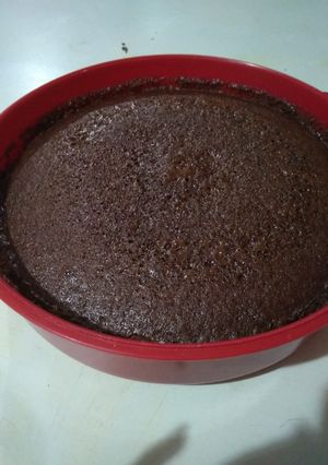 Una foto de Torta de chocolate en microondas