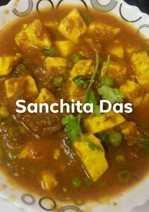 A picture of Oil free peas paneer.