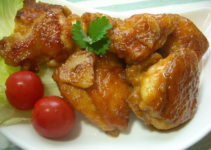 Recipe of Favorite Chicken with Curry-Oyster Sauce