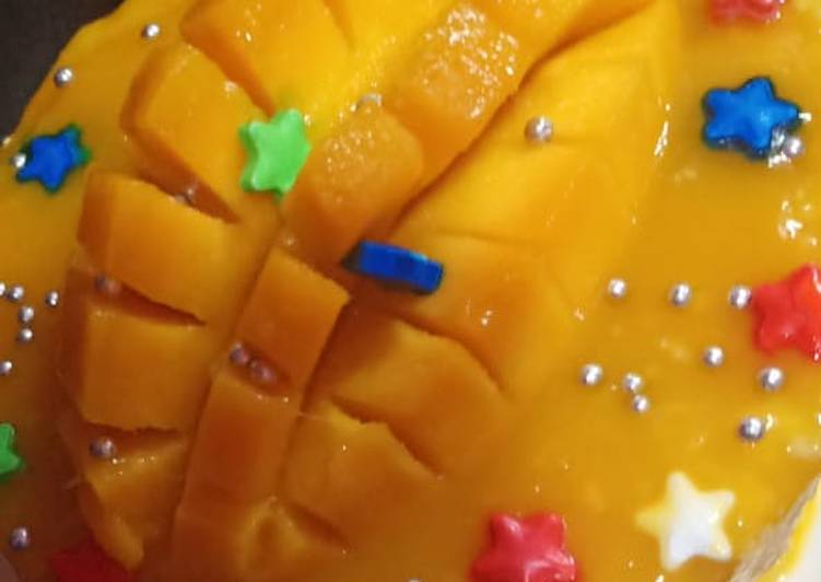 How to Make Super Quick Homemade Milkmaid Mango Cake