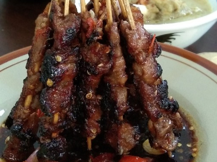 Bagaimana Menyiapkan Sate Maranggi (kambing) yang Enak Banget