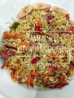 Foto resep Sambal Teri-Kecombrang Garing