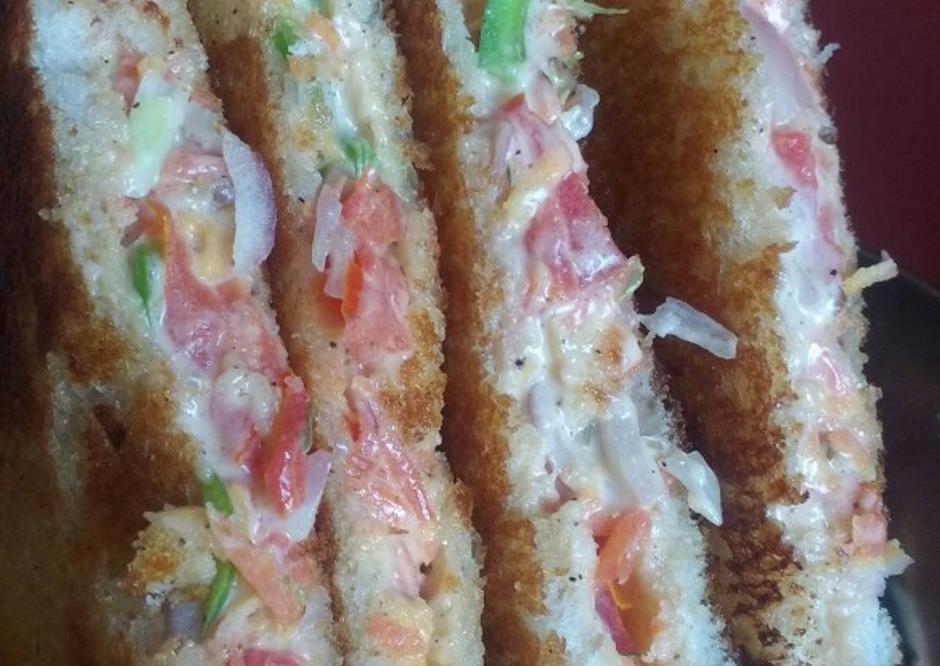 Veg mayo sandwich