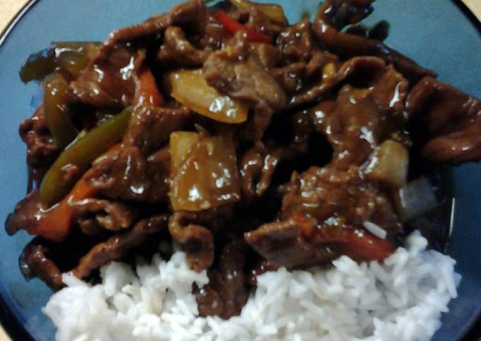 How to Make Speedy Chinese Peppersteak #4