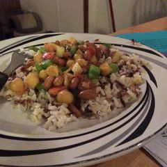 A picture of Bean salad.