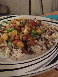A picture of Bean salad.