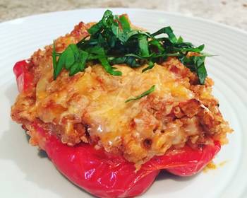 Update, Make Recipe Italian stuffed peppers with turkey and quinoa Very Delicious