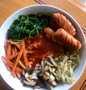 Easy Way Make Simple Bimbimbap Korea (Nasi Campur Korea) dan Banchan (Korean Side dish) the Delicious Really delicious