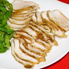A picture of Chicken Breast with Soy Sauce Olive Oil Sauce.