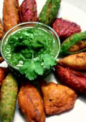A picture of Aloo toffee.
