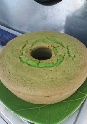 Foto resep Bolu Pandan Santan