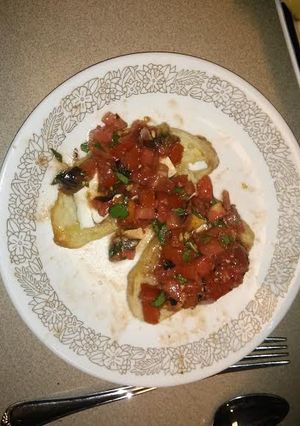A picture of Bruschetta.