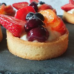 A picture of Fruit tarte.