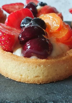 A picture of Fruit tarte.