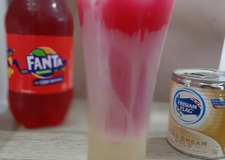 Resep Soda Gembira Fanta, Enak Banget