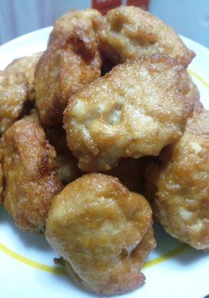 A picture of Deep Fried Chicken Breast and Firm Tofu.