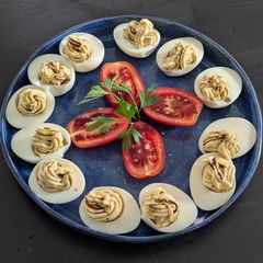 A picture of Deviled Eggs.