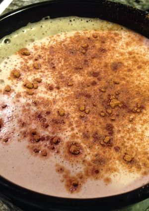 A picture of Peppermint Hot Chocolate.