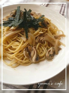 A picture of Easy Japanese-style Mushroom Spaghetti.