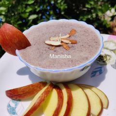 A picture of Finger Millet & Apple Porridge.
