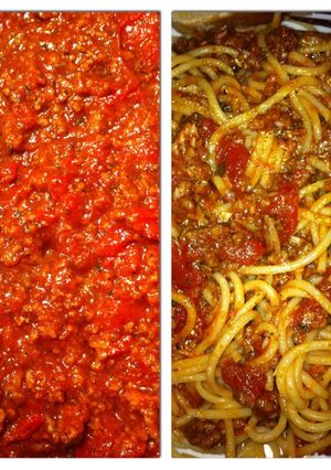 A picture of Spaghetti Sauce.