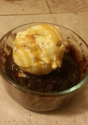 A picture of Mug microwave brownie.