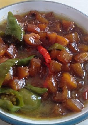 Foto resep Tumis Kikil Pedas Manis