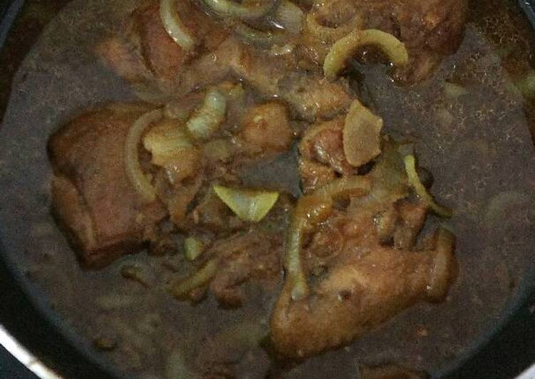 Bagaimana Membuat Semur Ayam Bombay Nipis, Sempurna