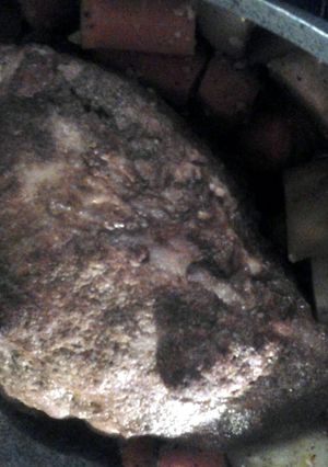 A picture of oven roasted pork.