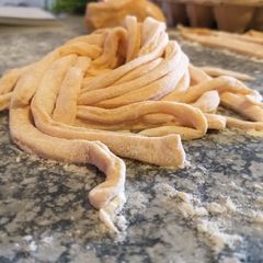Sweet Potato Pasta A picture of Sweet Potato Pasta.