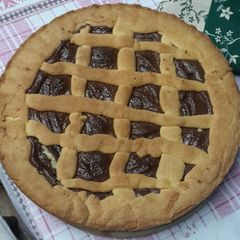 A picture of Nutella Tart.