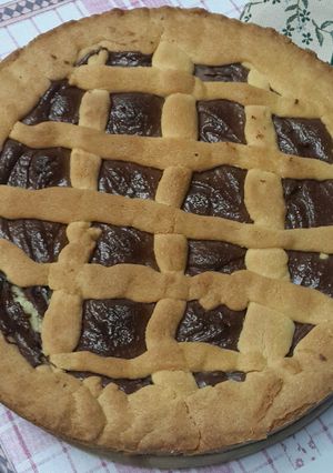 A picture of Nutella Tart.